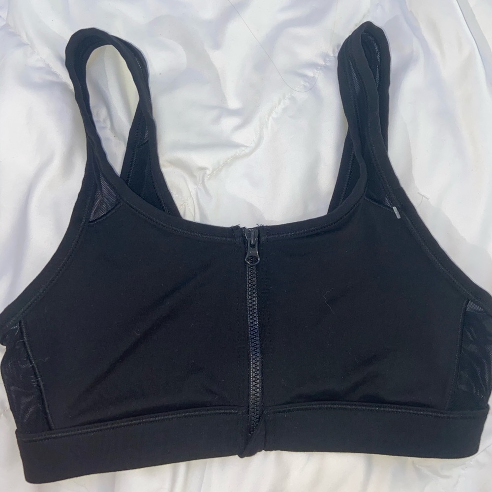 AERIE Zip Up Sports Bra